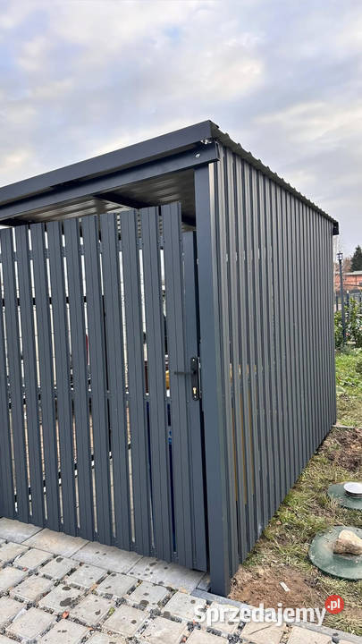 Pergole zabudowy śmietnikowe na kosze łódzkie Łódź