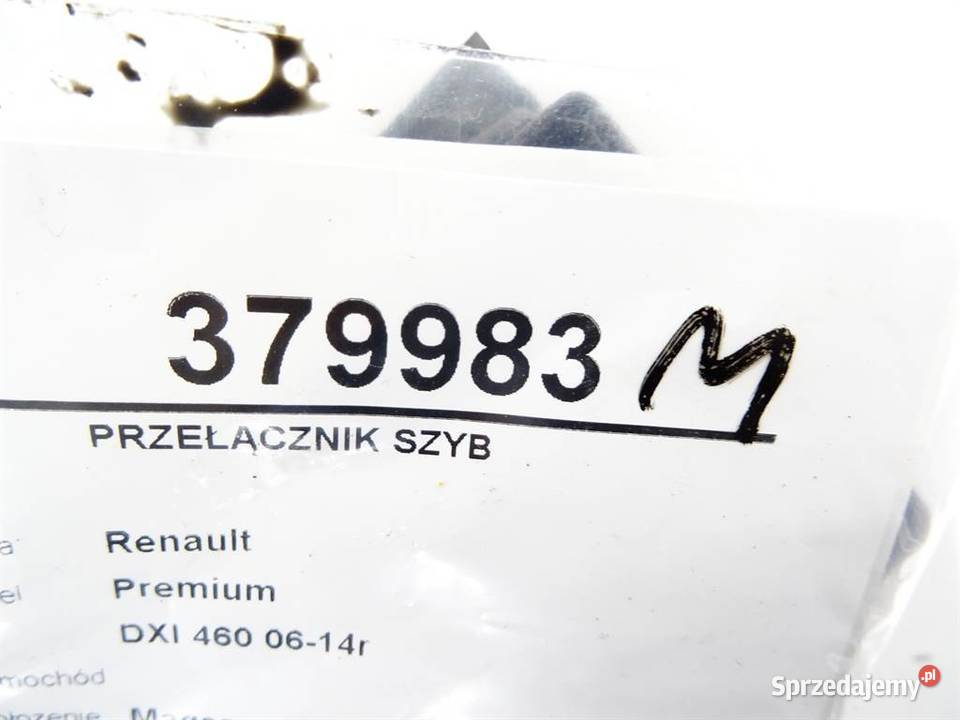 PRZEŁĄCZNIK SZYB RENAULT TRUCKS PREMIUM 2 Van