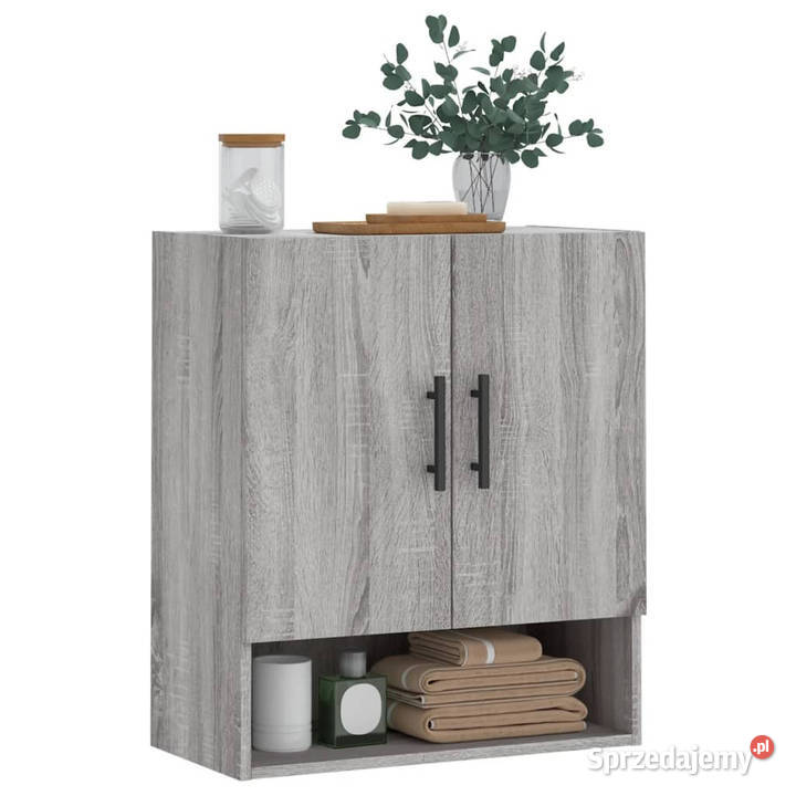 Szafka ścienna szary dąb sonoma 60x31x70 mazowieckie Warszawa