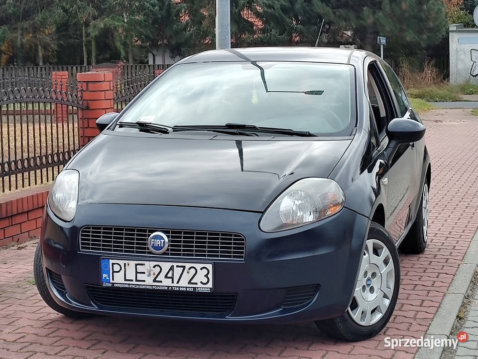 FIAT GRANDE PUNTO 12 Benzna zarejestrowany Rok produkcji 2009 Leszno