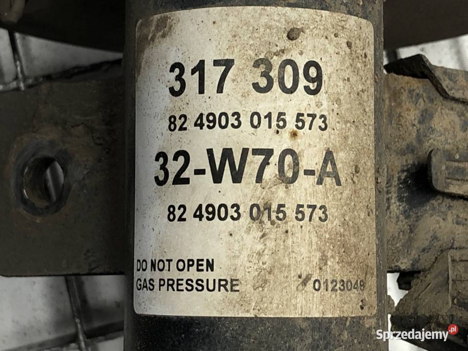 AMORTYZATOR LEWY PRZÓD ZE SPRĘŻYNĄ CITROEN C4