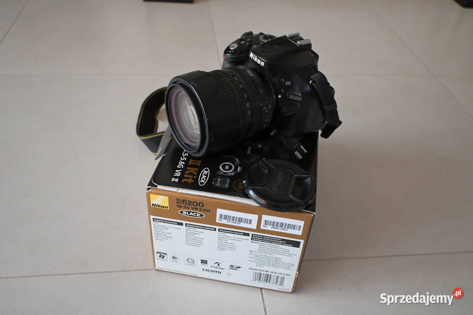 Nikon D5200 18105mm VR Luboń sprzedam