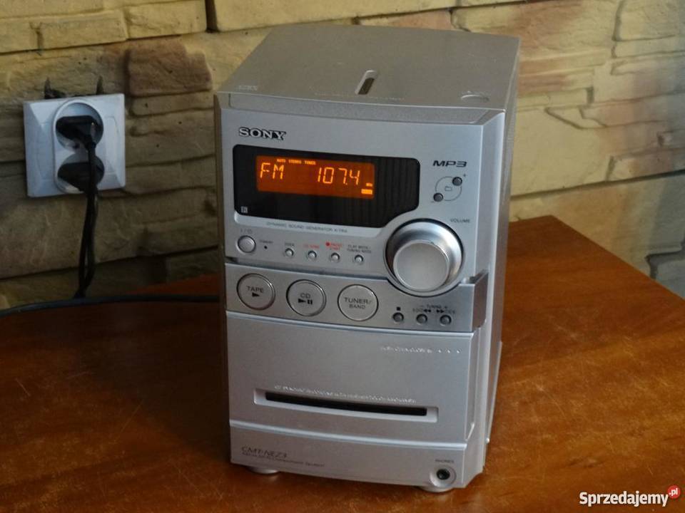 Wieża Sony CMTNEZ3 mocna i sprawna WYSYŁKA podkarpackie Jasło
