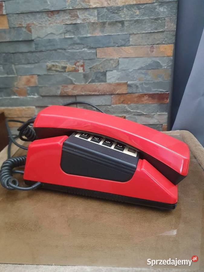 Stary telefon stacjonarny RWT TELKOM Bratek PRL Solnica