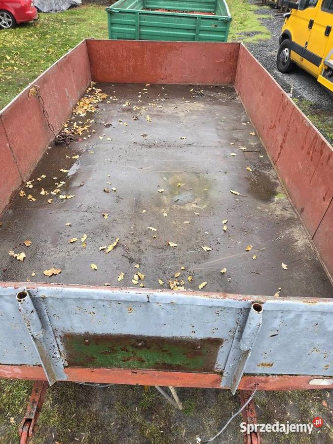 Przyczepa rolnicza kaczka niska 35t Złoczew