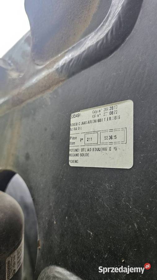 Claas Arion 530 650 konsola adaptacja tura Pozostałe Gruntowice