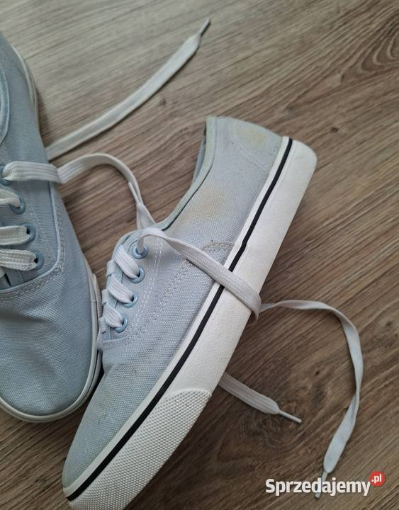 Świetne buty ala Vans teniskowki błękitne 39 40 Kraków sprzedam