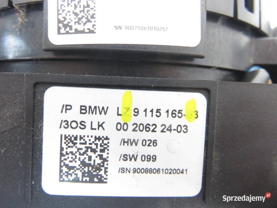 PRZEŁĄCZNIK ZESPOLONY BMW 5 E60 9115165 osobowe