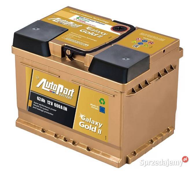 Akumulator Autopart Galaxy Gold II 62Ah 600A Wałbrzych