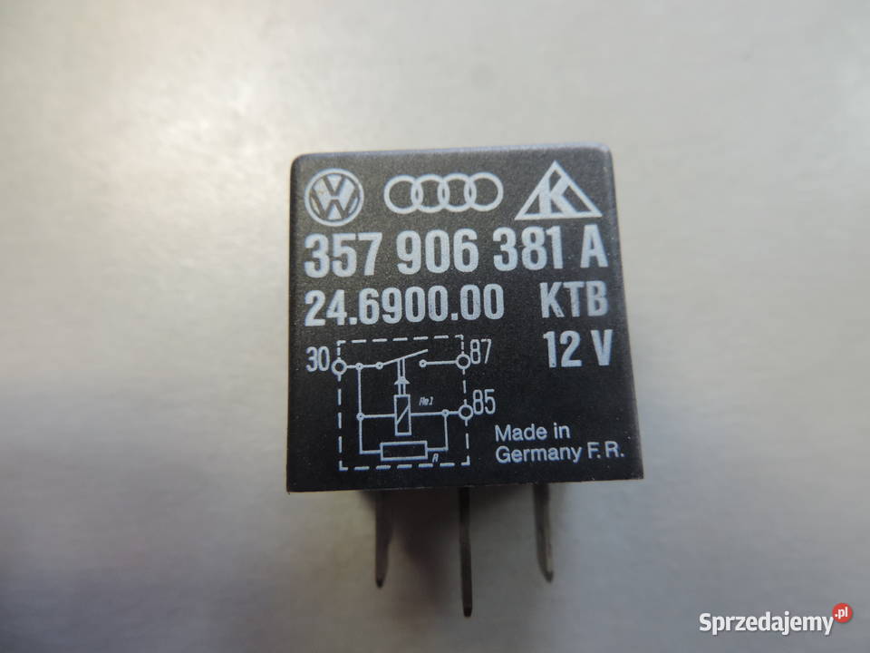 Przekaźnik pompy 109 VW SEAT AUDI SKODA