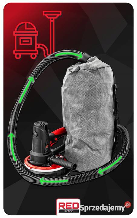 Szlifierka do gipsu gładzi tynku 1800w 180mm śląskie Katowice