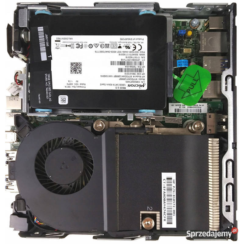 Hp EliteDesk G2 DM 128GBSSD500GB HDD 16GB Ram Liczba rdzeni procesora 2 mazowieckie Warszawa