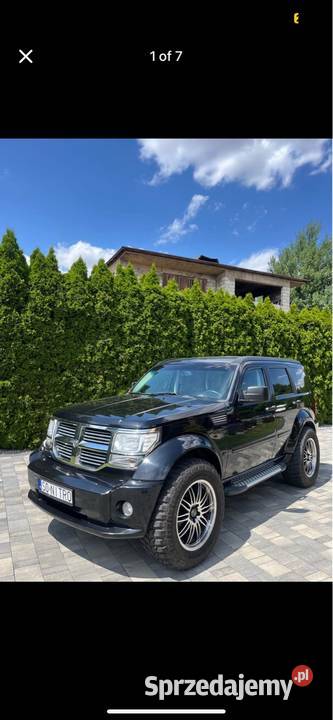 Dodge nitro czarny Częstochowa