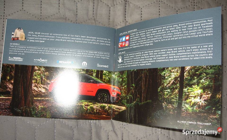 JEEP 2017 prospekt katalog pomorskie Kępice