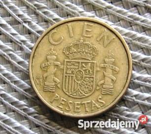Hiszpania 100 Pesetas 1983r i 1989r Kalisz