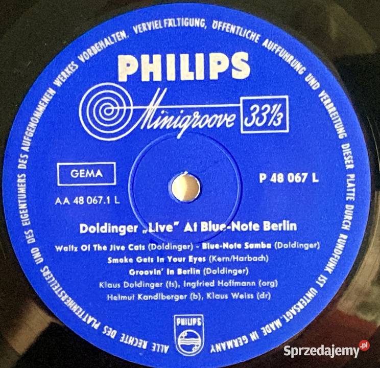 Doldinger Live At Blue Note Berlin Szczecin