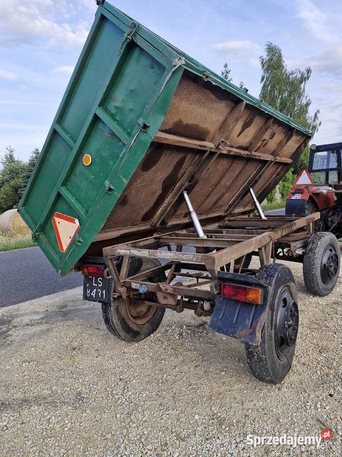 Przyczepa Wywrotka SANOK D44B Podwójne burty