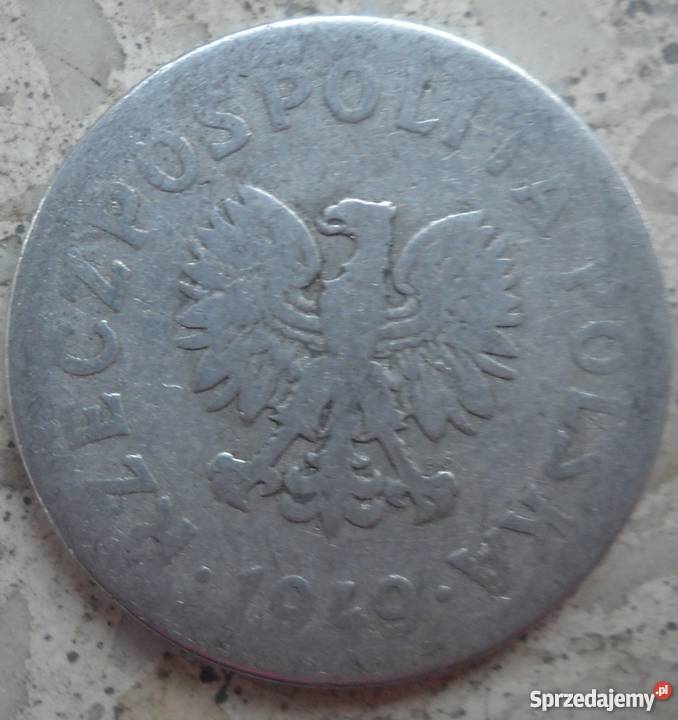 POLSKA50 GROSZY1949 r bzAL mazowieckie Legionowo