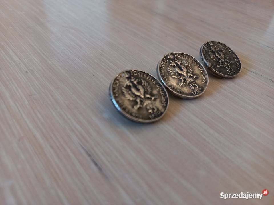 3 guziki fory five uniform 45 MPP Piastów