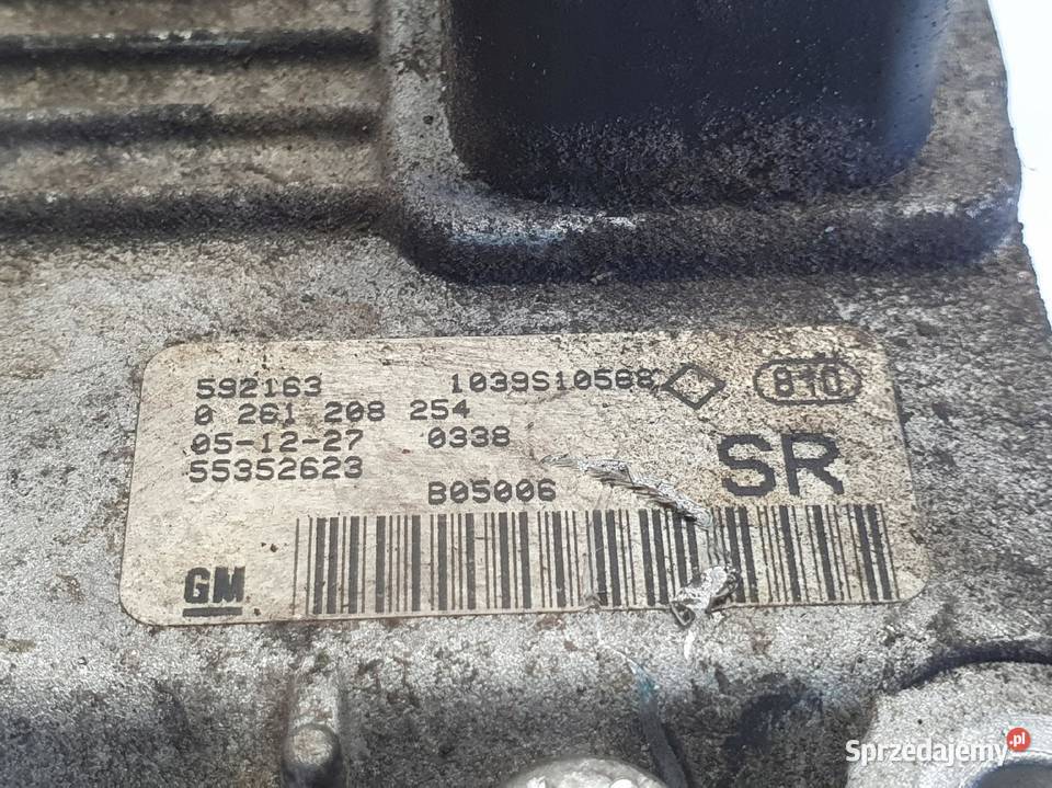 Opel Agila A 12 16V STEROWNIK SILNIKA komputer Janów