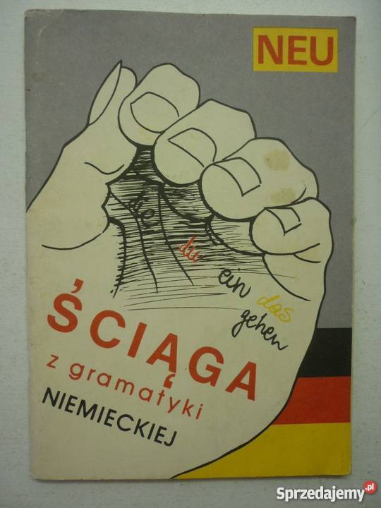 SCIĄGA Z GRAMATYKI NIEMIECKIEJ E REYMONT Książki i Podręczniki Elbląg