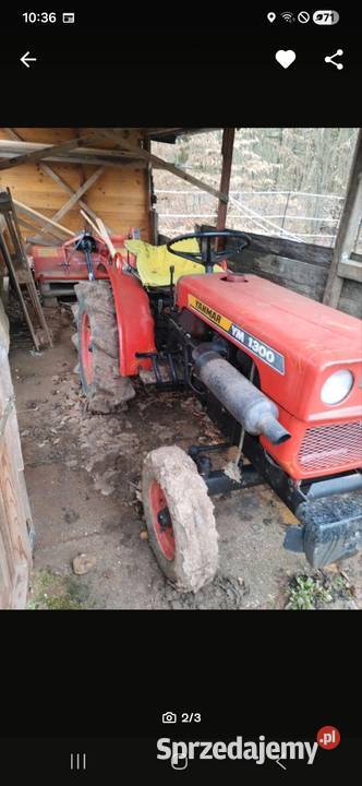 Traktorek Yanmar 1300 lubelskie Sosnowica