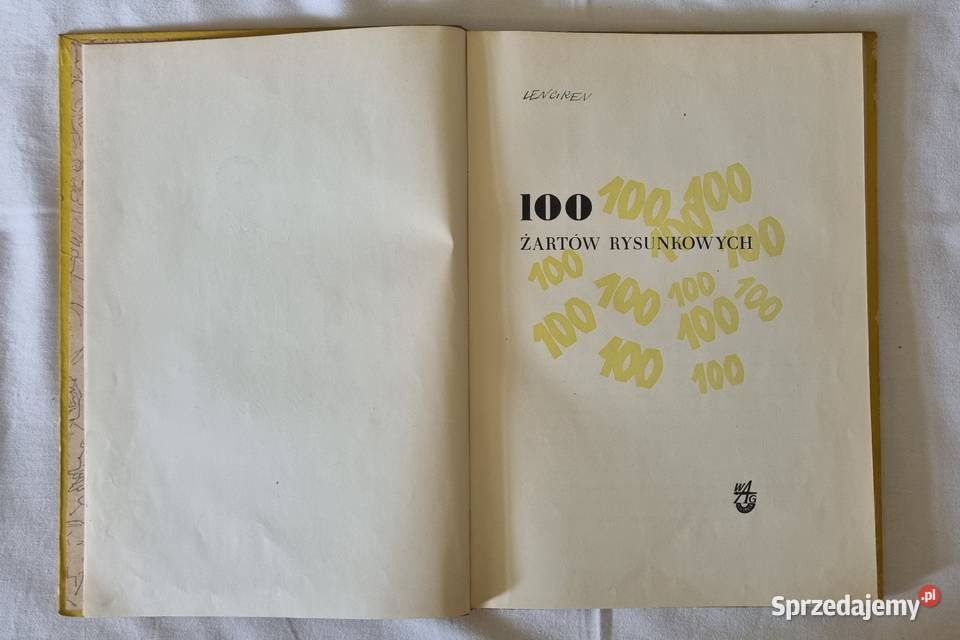 Lengren 100 żartów rysunkowych twarda Pozostałe Pozostałe Warszawa