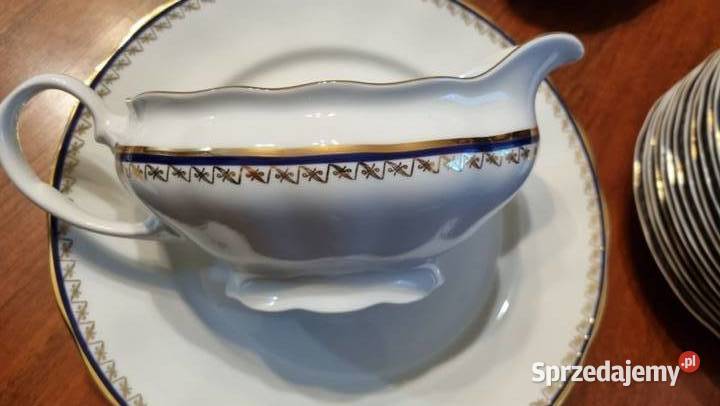 Serwis obiadowy 12osobowy Karolina stan idealny