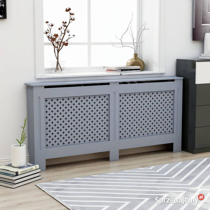 Osłona na kaloryfer antracytowa 172x19x815 MDF Warszawa sprzedam