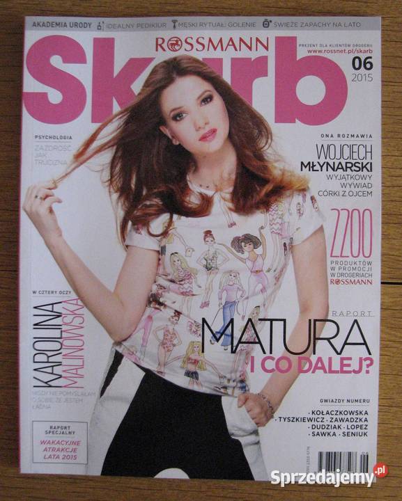 SKARB magazyn Rossmann 062015 Karolina miesięcznik Parczew