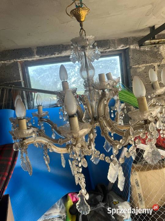 Żyrandol zabytkowy tanio Kraków