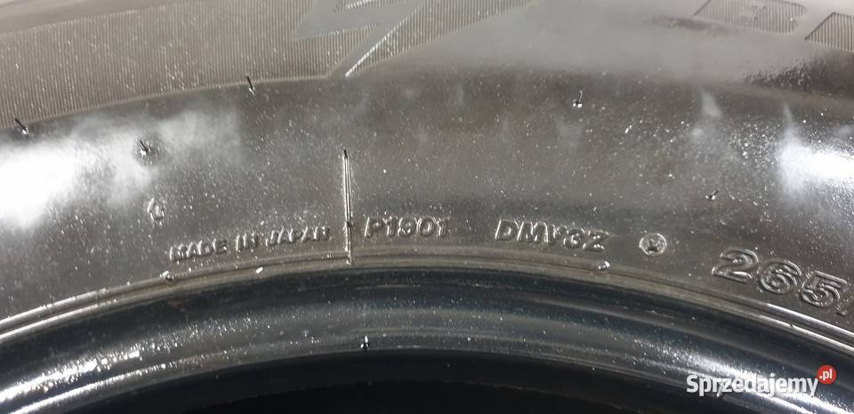 opony 26570R18 zimowe 4 Bridgestone Blizzak DMV3 Samochodowe Cięcina