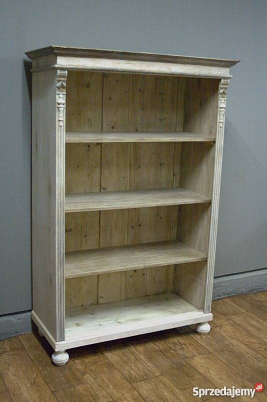 PIĘKNY REGAŁ EKLEKTYK OCZYSZCZONY ANTYK IMPRESJA Radzymin sprzedam