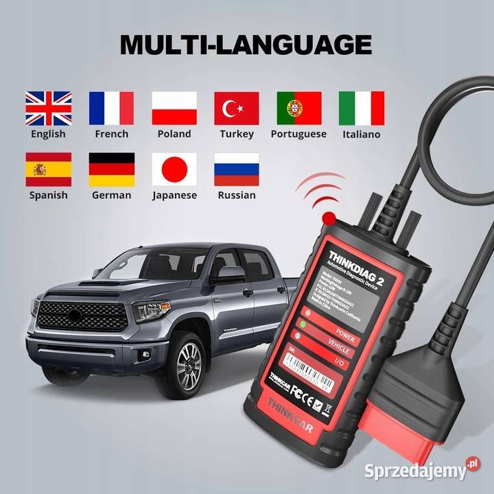 Tester Skaner diagnostyczny THINKDIAG 2 2026 Gdańsk