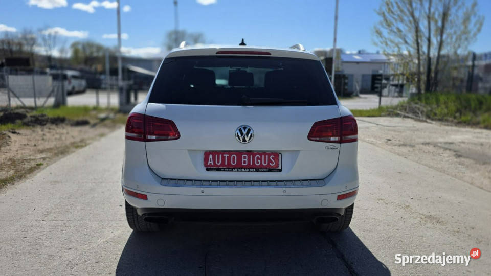 Volkswagen Touareg 4x4 ledy automat bixenon Lębork