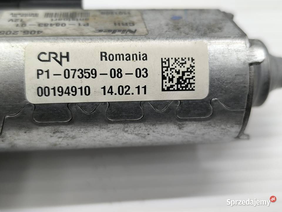 SILNICZEK REGULACJI FOTELA PRAWY EKLASA W212 Wyposażenie elektryczne