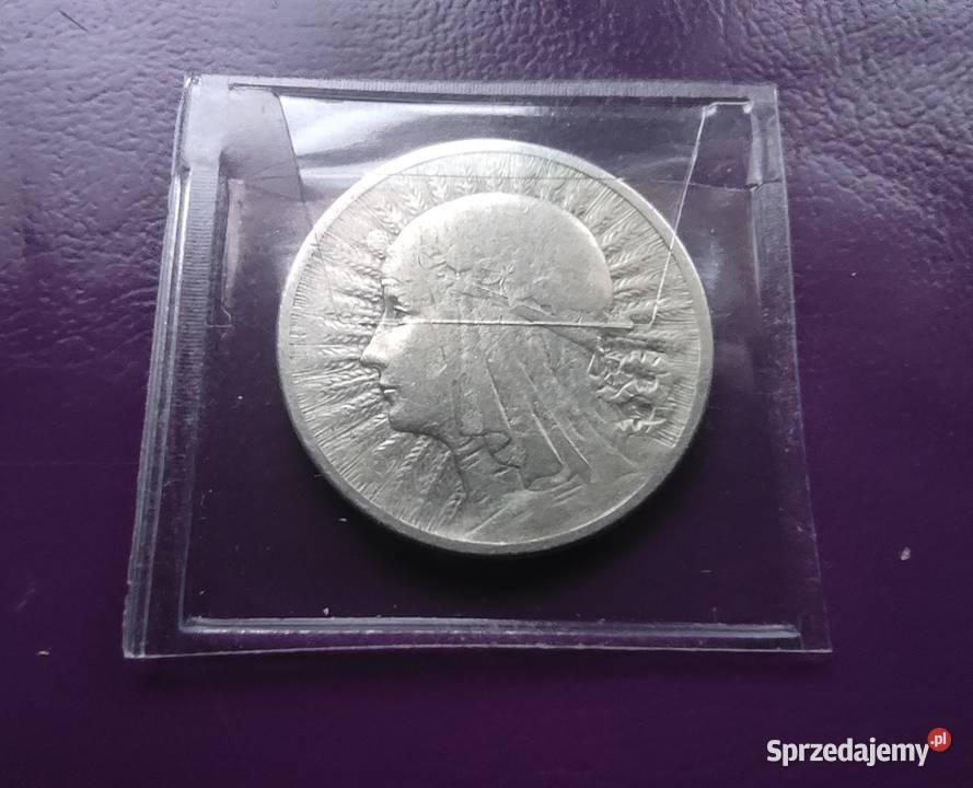Moneta II RP 2 zł 1934 ''GŁOWA KOBIETY''- Srebro - Oryginał