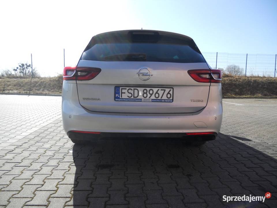 OPEL INSIGNIA B SPORTS 15 T 2017 Strzelce Krajeńskie
