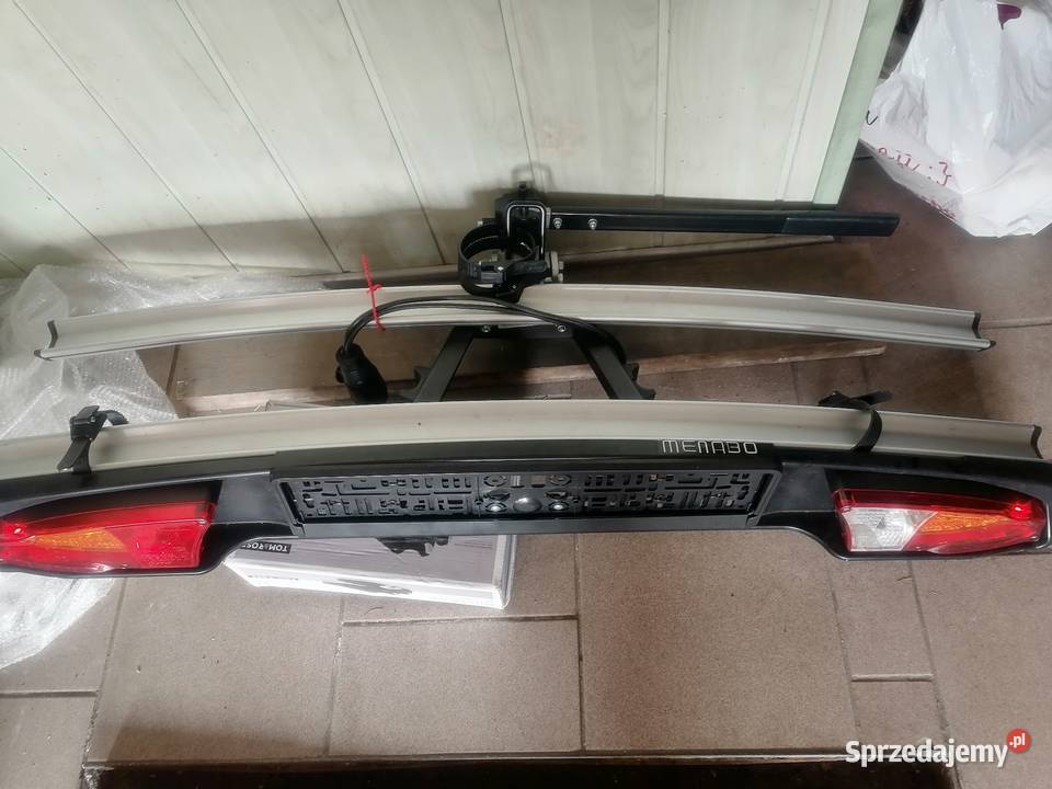 Bagażnik rowerowy uchylny Menabo 13pin wajcha w Sulechów