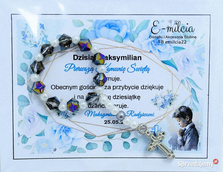 Podziękowania Gości z okazji I Komunii Św Pozostałe lubuskie Zielona Góra