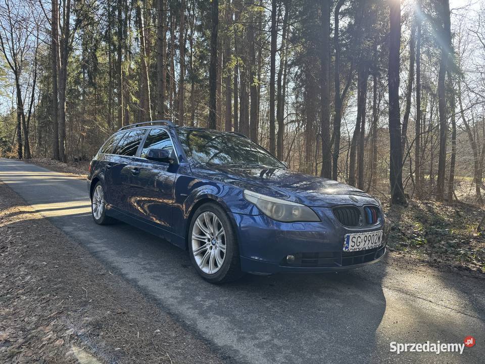 BMW E61 525D Panorama Automat 530D E60 małopolskie Stanisław Górny