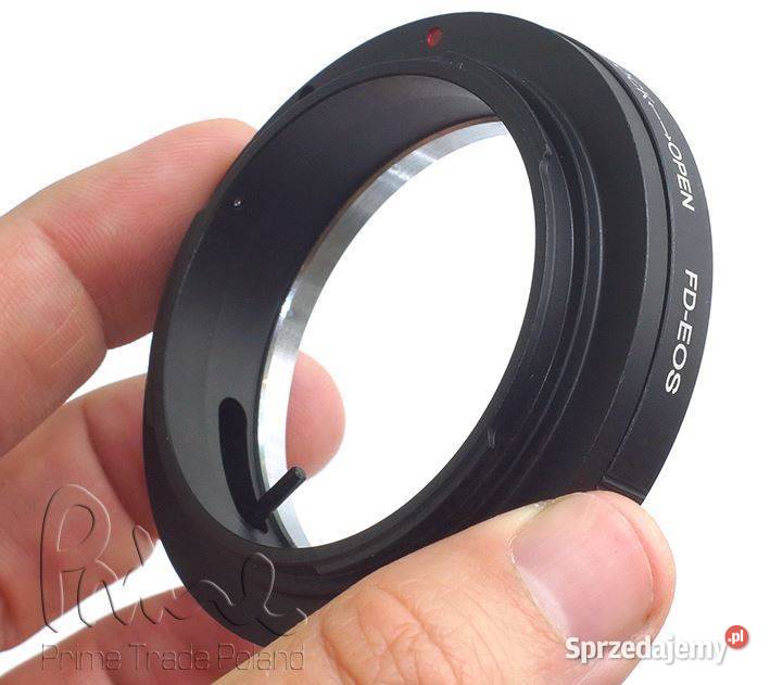 Adapter CANON FD na EOS do zdjęć makro macro Akcesoria Warszawa