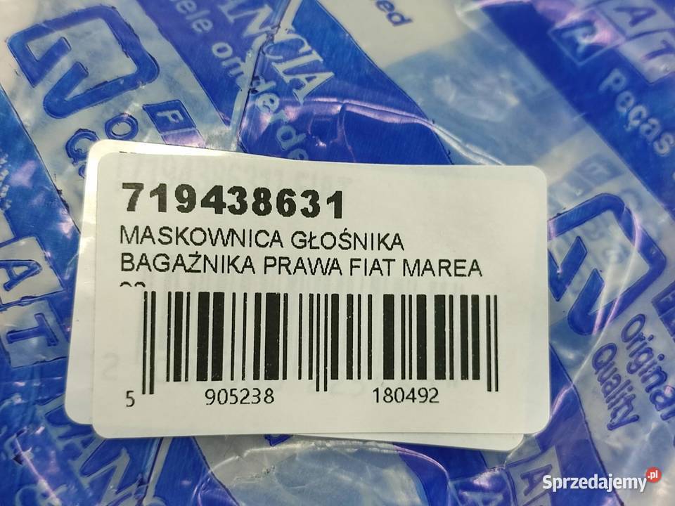MASKOWNICA GŁOŚNIKA PRAWA FIAT MAREA 2002 NOWA lubelskie
