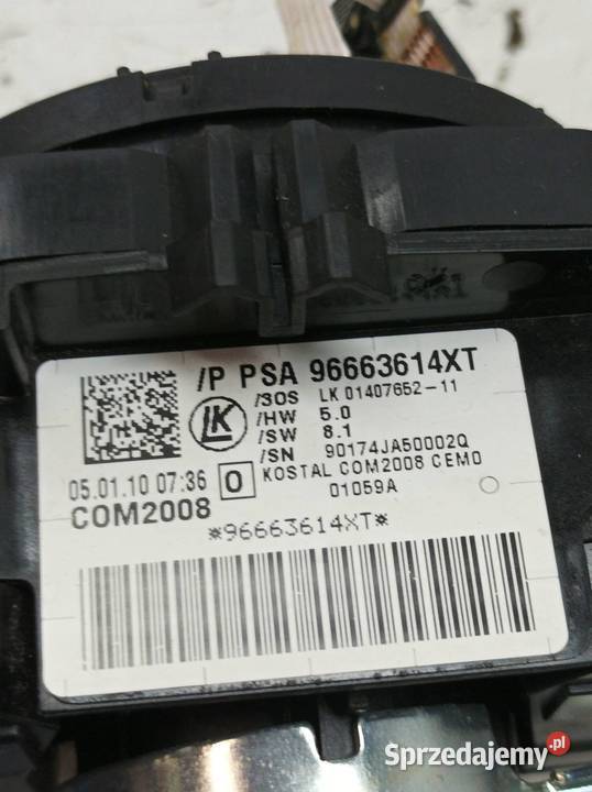 PRZEŁĄCZNIK ZESPOLONY 96663614XT Peugeot 3008 I Panele sterowania, przełączniki