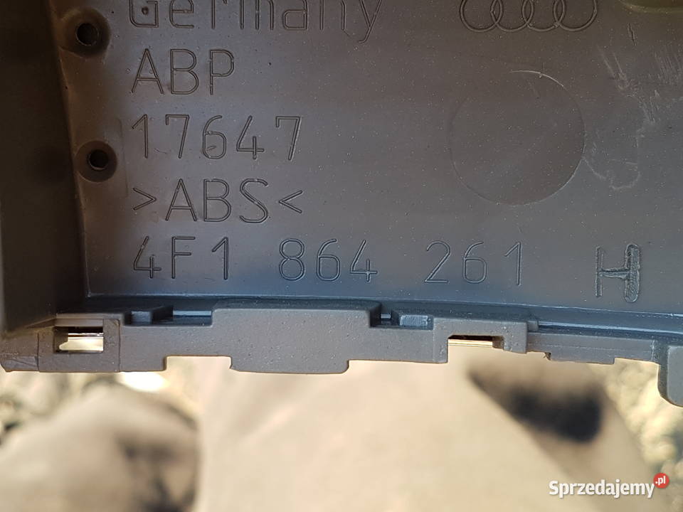 AUDI A6 C6 TUNEL MMI POPIELNICZKA UCHWYT NA wielkopolskie sprzedam