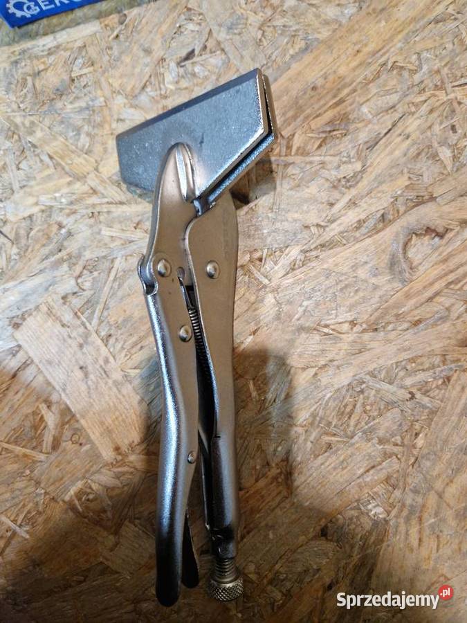 Zaciskowe szczypce spawalnicze 250mm płaskie wielkopolskie Głogowa