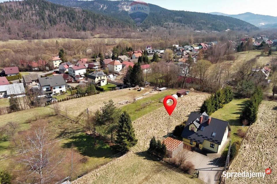 Działka budowlana w górach Jeleśnia