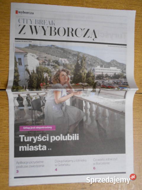 CITY BREAK z Wyborczą Gazeta Wyborcza Rok wydania 2023 lubelskie Parczew