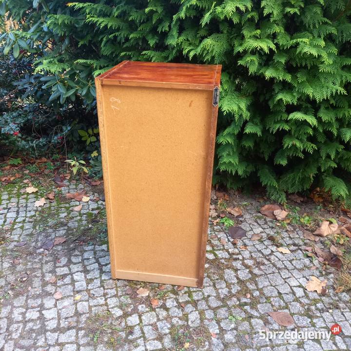 Duża szafka z roletą vintage szafka biurowa mazowieckie Warszawa
