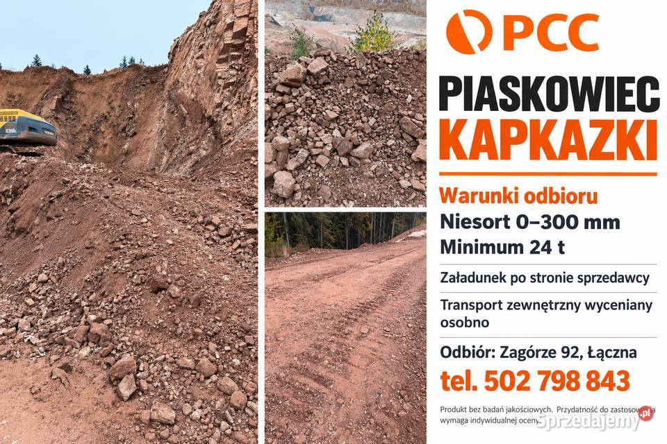 Niesort z piaskowca 0300 mm PCC Silicium Łączna